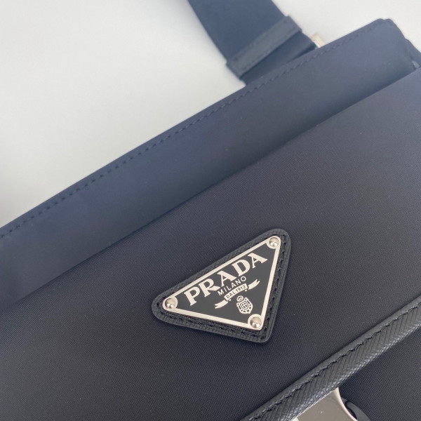 Pra*a nylon cross-body bag