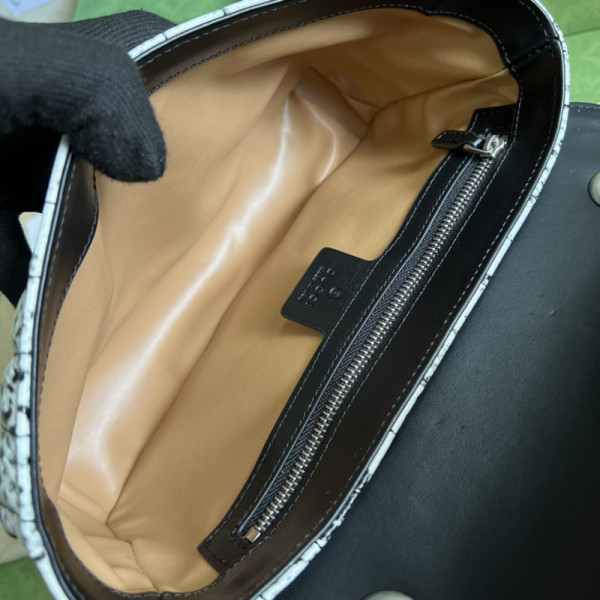 G*u*i gg marmont small python shoulder bag