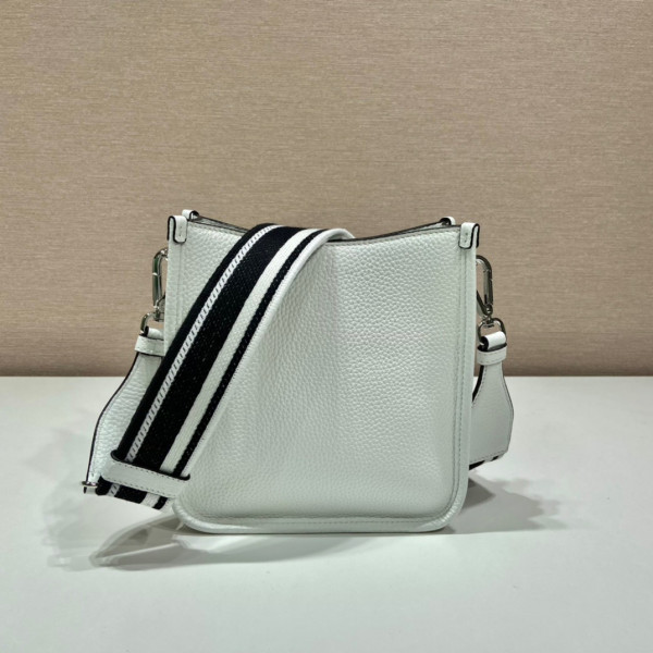 Pra*a leather mini shoulder bag