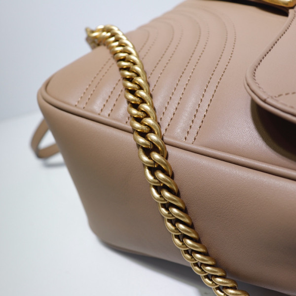 G*u*i gg marmont medium top handle bag