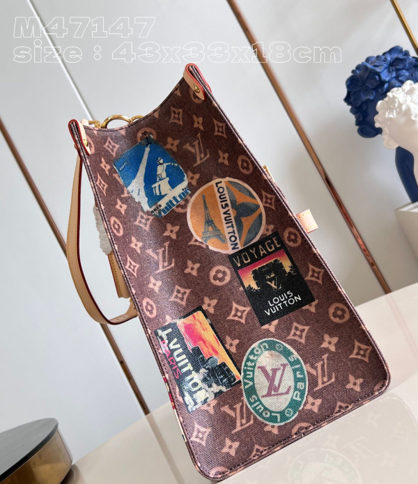 l0*is V*t0n onthego voyage tote bag-43*33*18.5cm