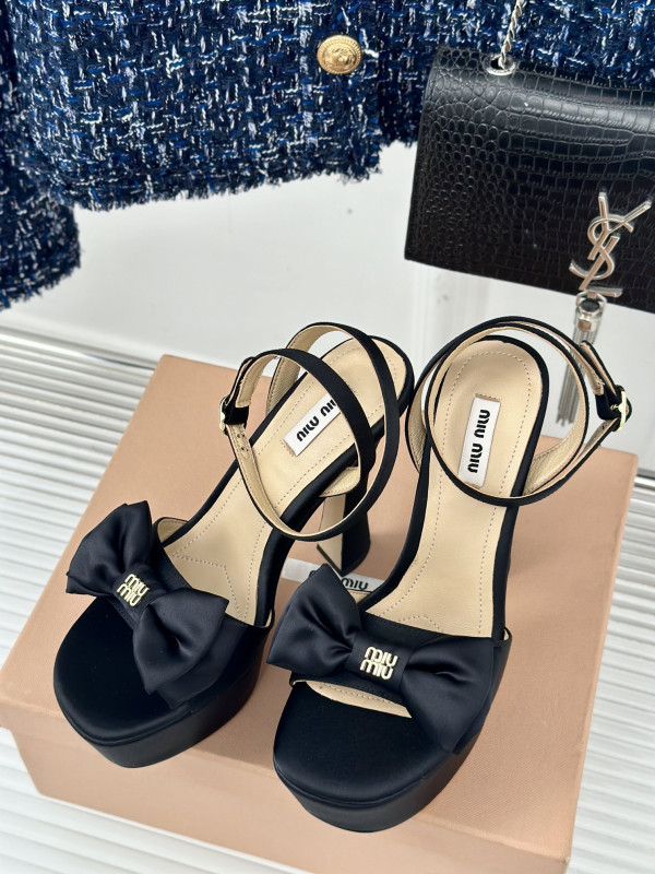 MIU MIU platform sandal