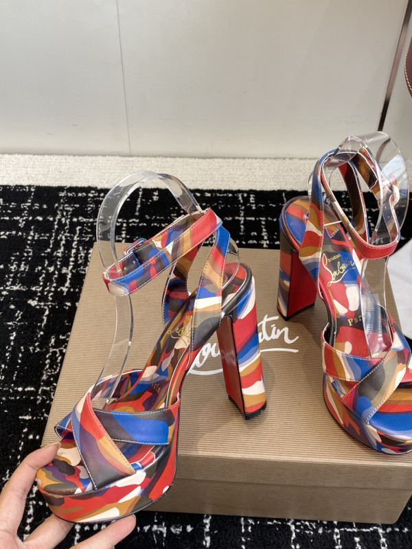 Ch**an louboutin heels sandal - 12.5cm